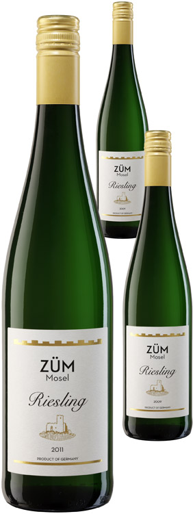 ZÜM Mosel Riesling Bottles
